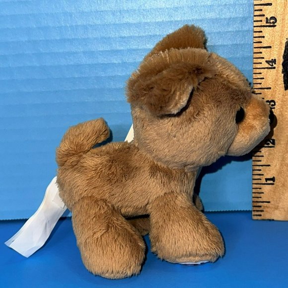 Build A Bear Promise Pets Baby Mini Puppy Dog Brown 5" Plush w/ Tag 2020 - Picture 4 of 12